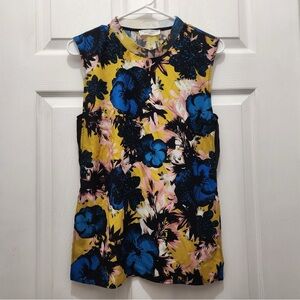 Zara Sleeveless Floral Top